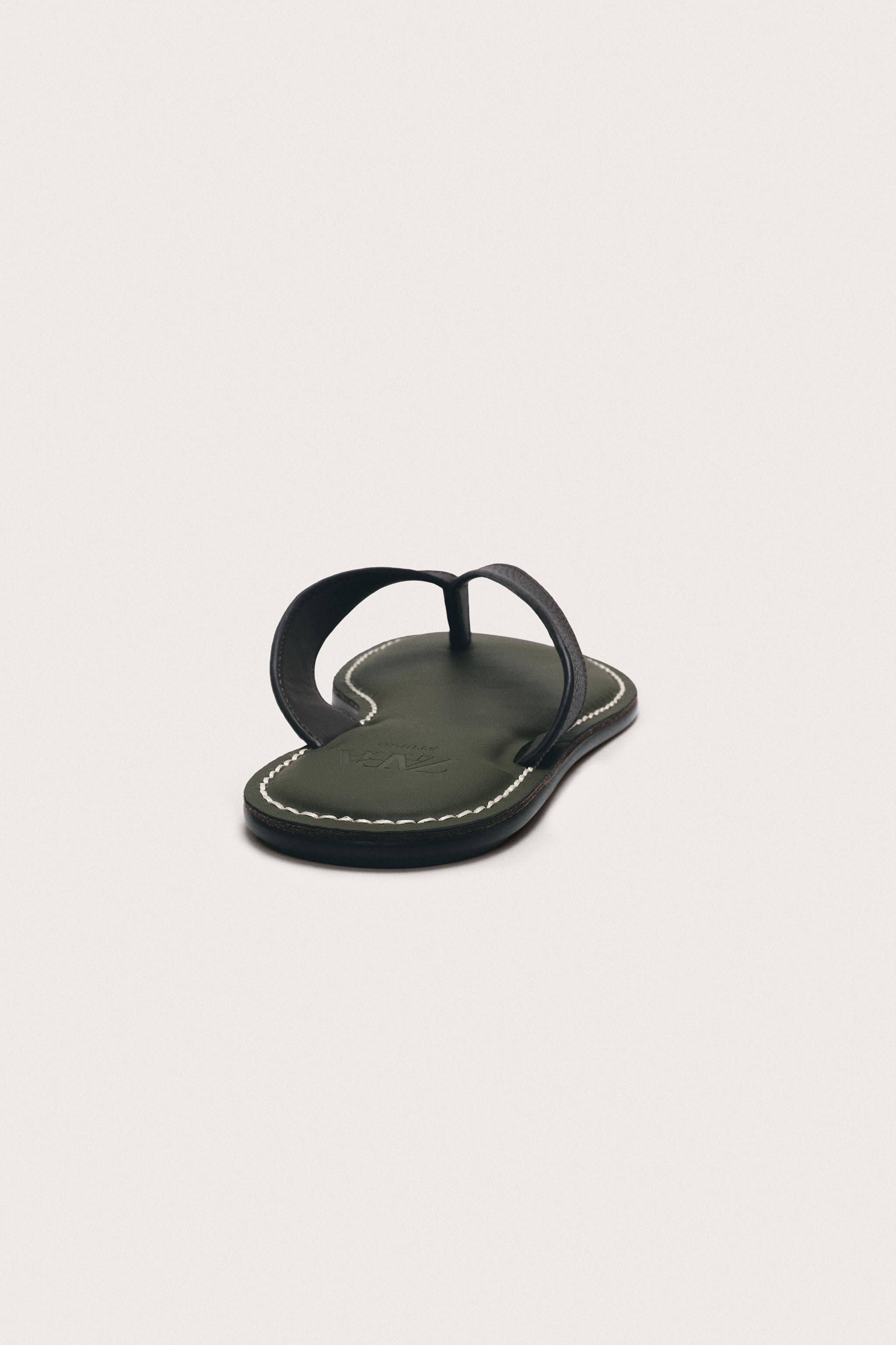 LIMITED EDITION LEATHER STRAP SANDALS